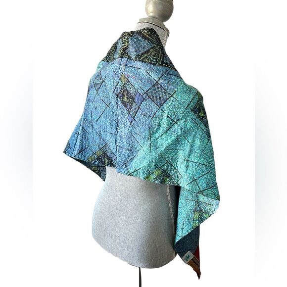 Karma Living Throw 15”x70” Braided Tassels Multicolor - Picture 5 of 7